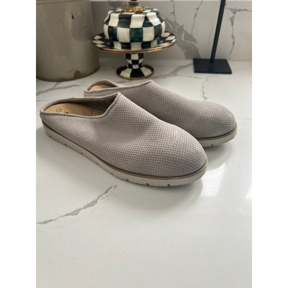 Bearpaw Womens jolene Suede Closed Toe Clogs, Dove Gray, Size 11